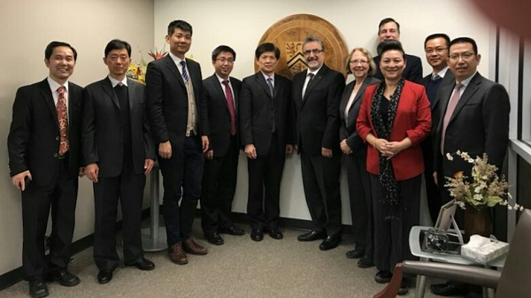 宋学锋董事长一行赴加拿大、日本访问