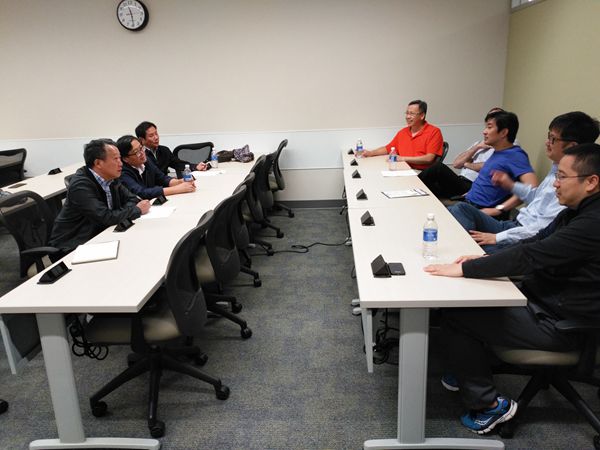 华仁海副董事长一行赴美国、加拿大访问