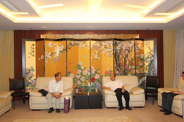 台湾东吴大学客人来访公司