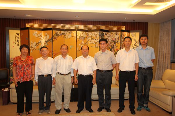 台湾东吴大学客人来访公司