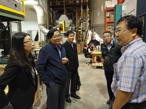 华仁海副董事长一行赴美国、加拿大访问