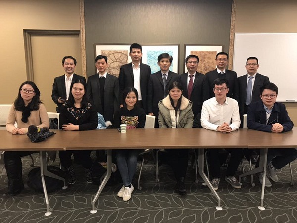 宋学锋董事长一行赴加拿大、日本访问